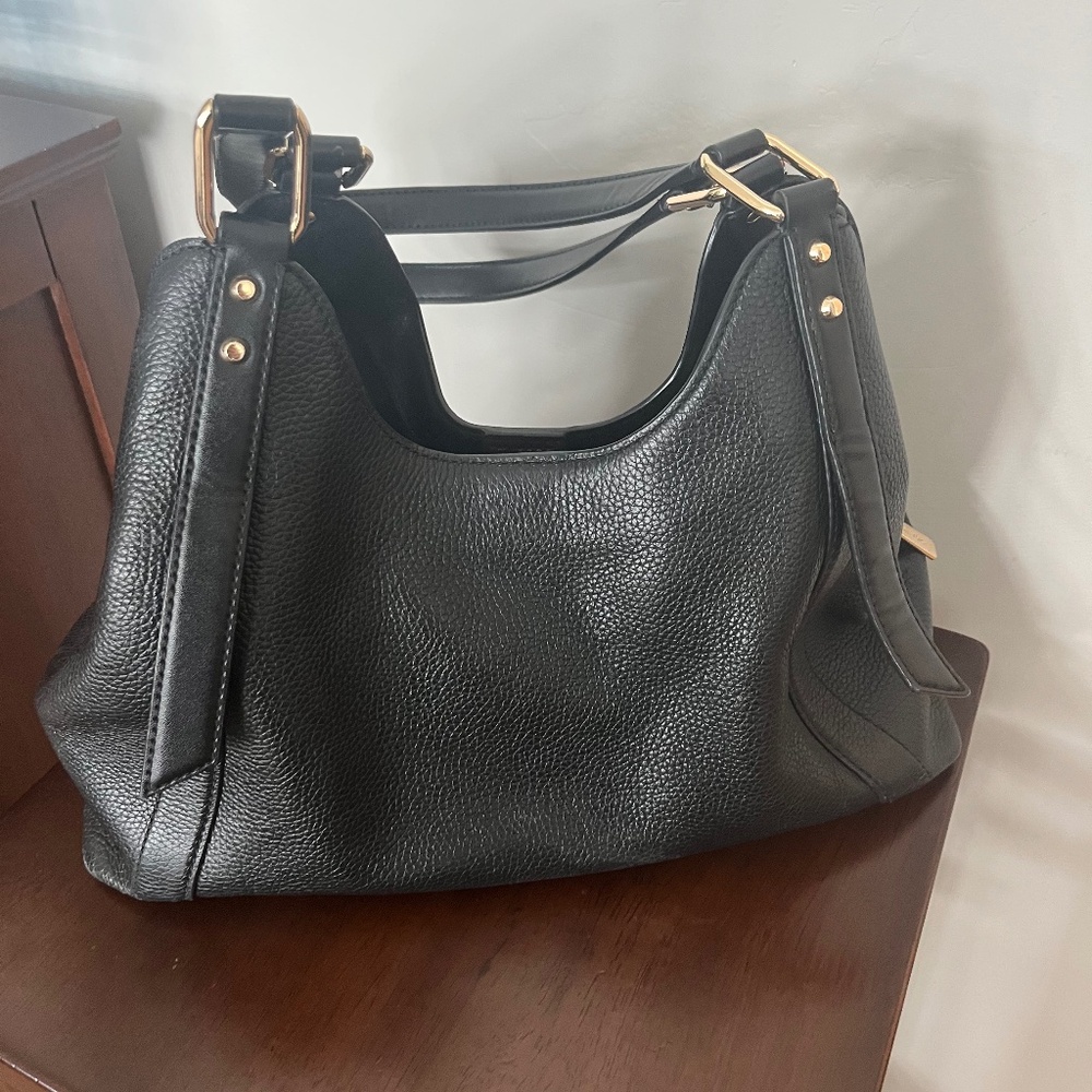 Michael Kors Pebble Leather Black Purse